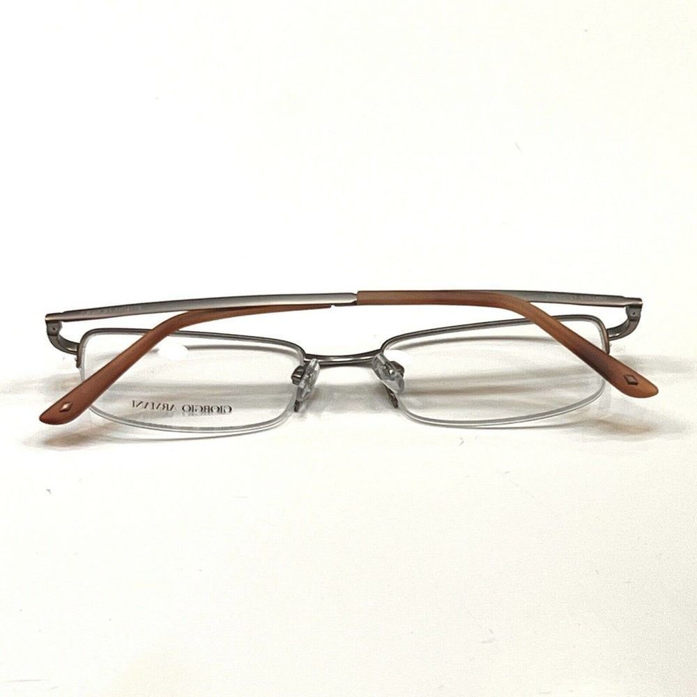 NEW Giorgio Armani AR5065 3006 Bronze Eyeglass Frames 52][19~145 Half Rim Square - Picture 10 of 10